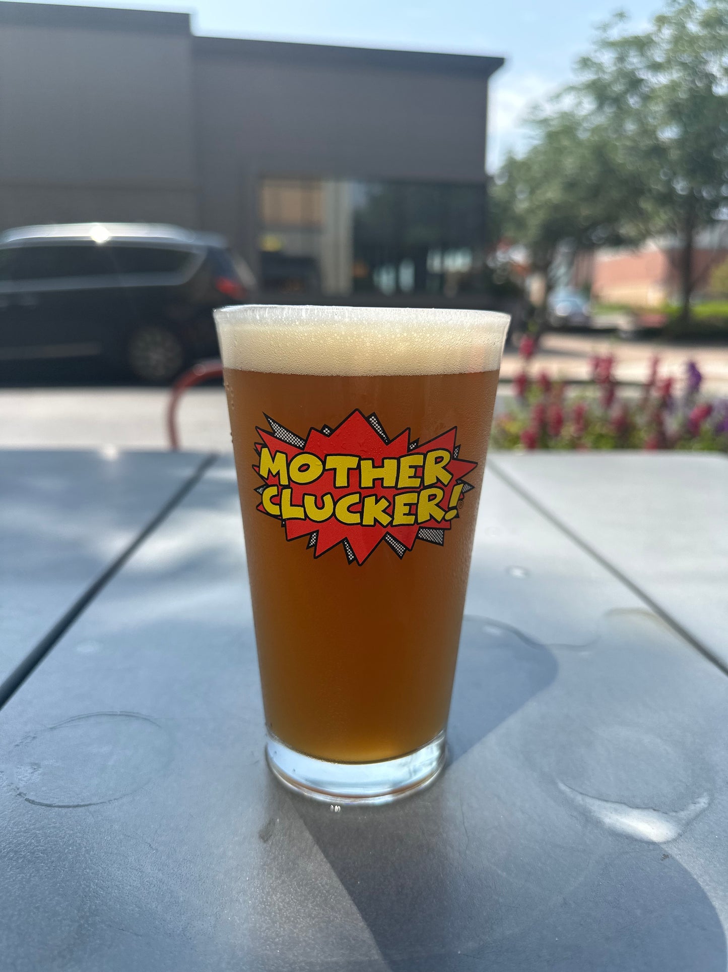 Mother Clucker Pint Glass