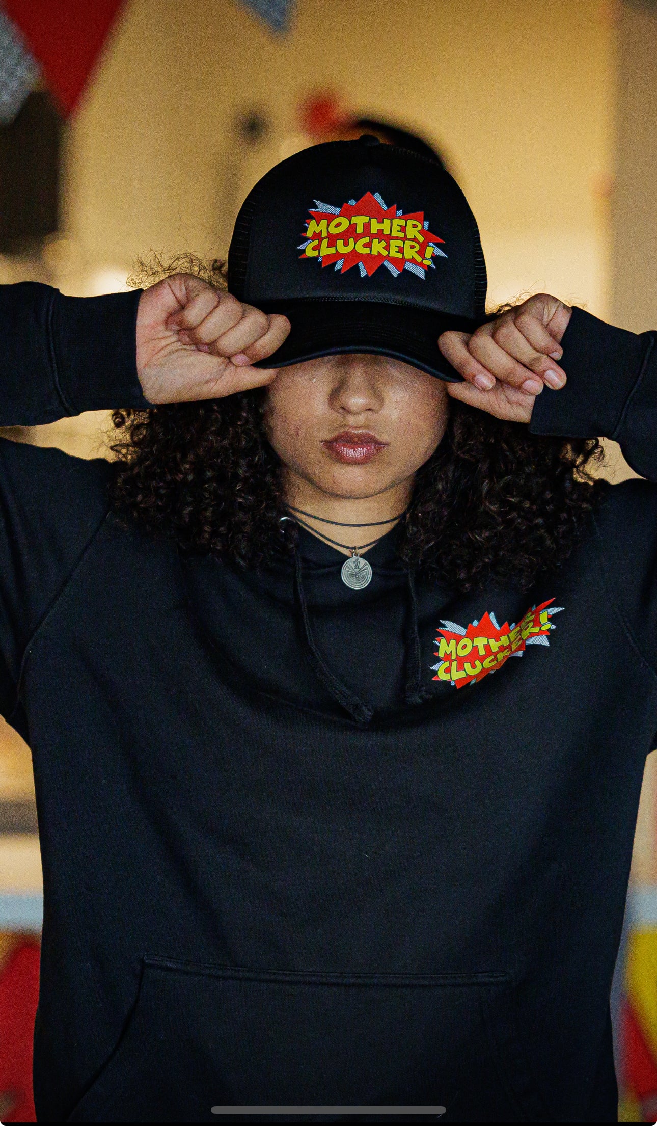 Mother Clucker Trucker Hat